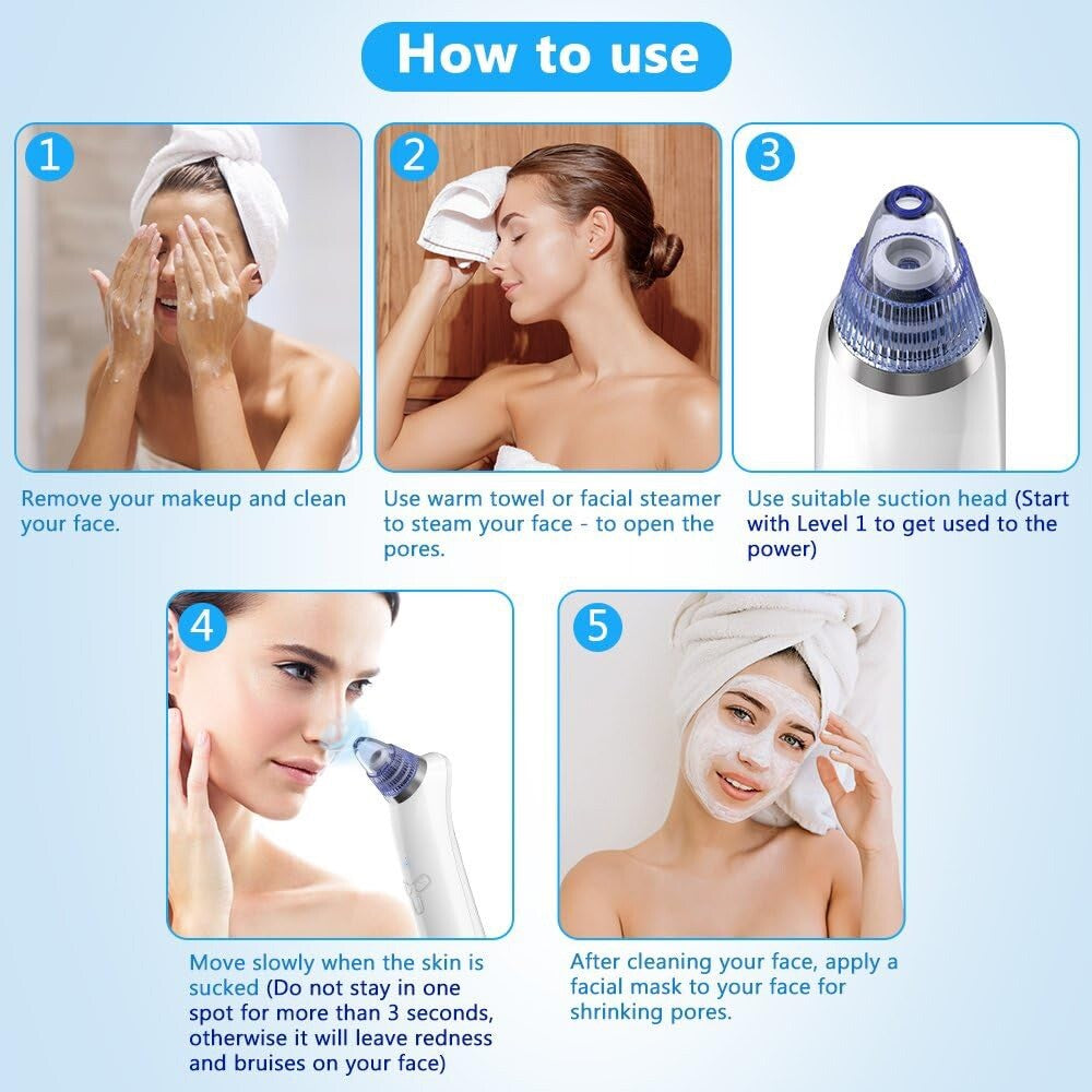 Brand New--Coofo Blackhead Remover Pore Vacuum Acne Whitehead Cleanser
