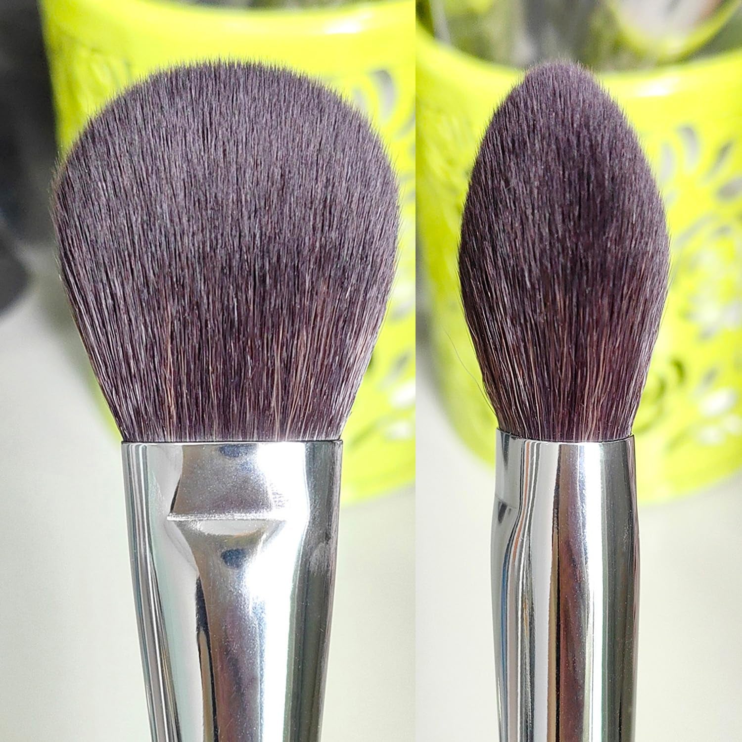 Powder Brushes 2Pcs Precision Makeup Brushes Set for Face Powder Blusher Highlighters Luminizers Cosmetics Beauty Tools Kit