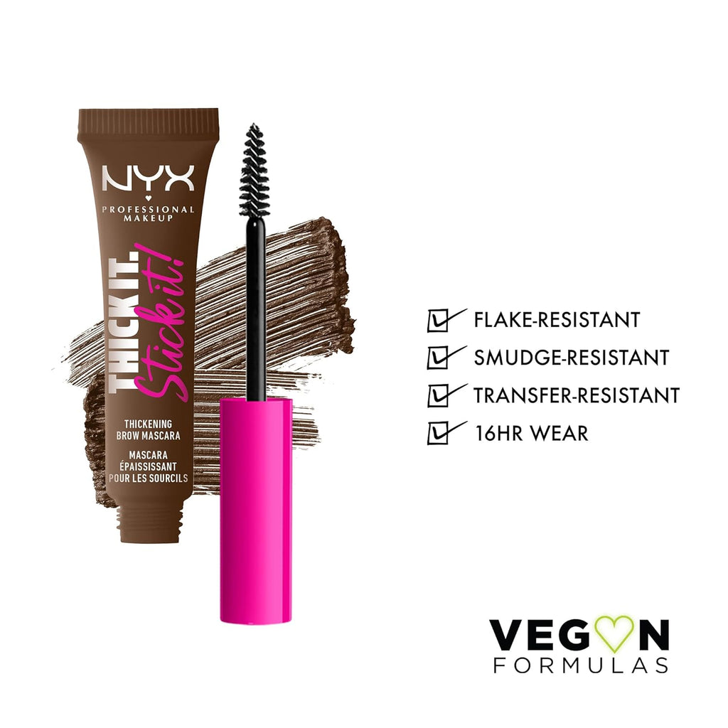 Thick It Stick It Thickening Brow Mascara, Eyebrow Gel - Brunette