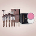 Professional Makeup Brushes +Makeup Brush Solid Soap Cleanser