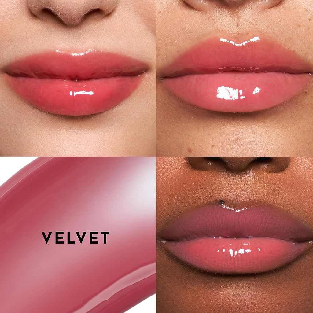 Women'S Forget the Filler Lip Plumper Line Gloss, Velvet, Pink, 0.11 Fl Oz (Pack of 1)
