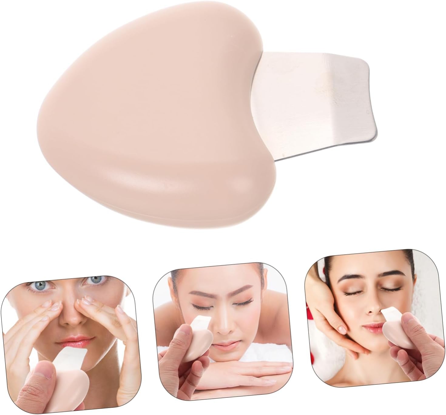 Metal Blackhead Scraper Tool for Facial Care Portable Pimple Removal Instrument for Women Comedone for Safe and Gentle Skincare Versatile Treatment Tool