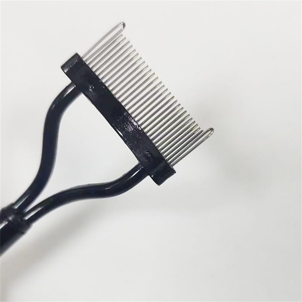 3 Pieces Set Eyebrow Brush Eyelash Separator Brow Comb & Lash Spoolie Professional Eye Makeup Tools, Black
