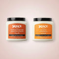 Honey Chia Smoothing Curl Mask & Crème Brulee Curling Custard - Curly Hair Mask & Curl-Defining Cream - Hydrating & Taming Products for Naturally Curly Hair