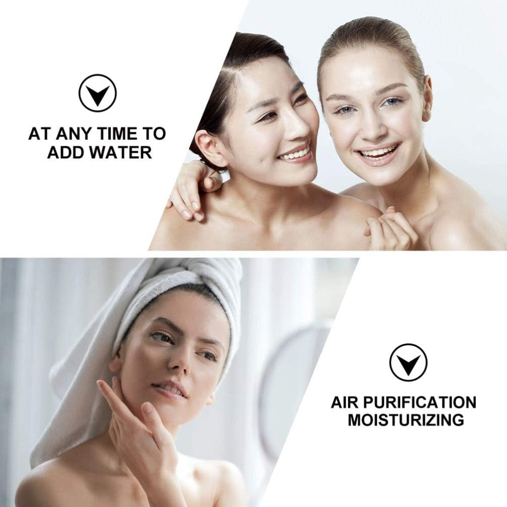 Mini Humidifier Facial Facial Mister Ionic Face Humidifier Cartoon Design Portable Handheld USB Charge Skin Moisturizing for Travel Portable