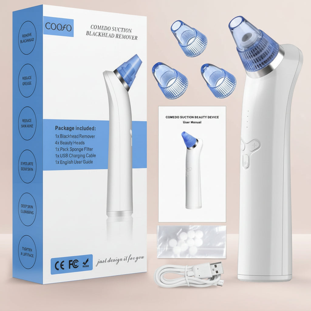 Brand New--Coofo Blackhead Remover Pore Vacuum Acne Whitehead Cleanser