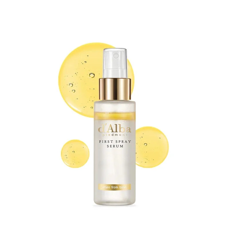 Piedmont Italian White Truffle First Spray Serum, Hydrating Vegan Face Mist & Moisturizer, Glow Serum for Radiant Skin, Non-Comedogenic, 2.02 Fl Oz