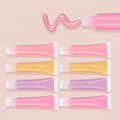 8Pc Lip Gloss Set - Flavored Squeeze Tube Lip Glosses Value Pack, Daisy Lip Gloss in Assorted Fruity Flavors