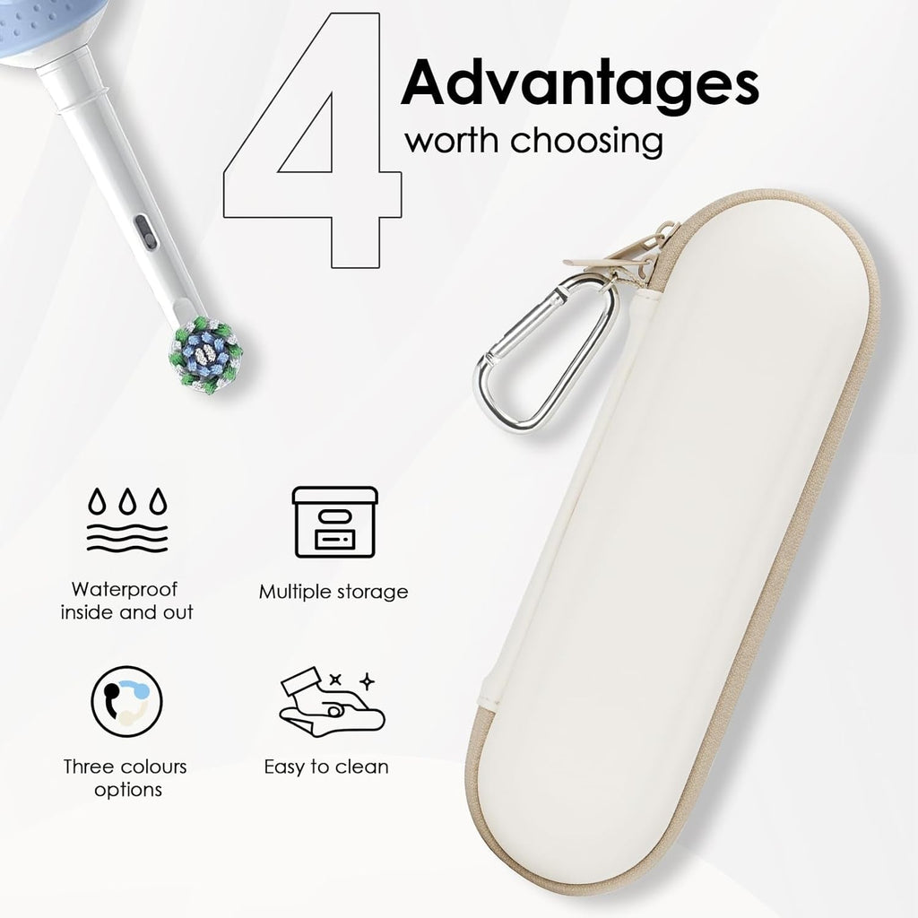 Yinke 2.0 Electric Toothbrush Case for Oral B/Oral-B Pro/Philips Sonicare/Aquasonic Toothbrush, Travel Electric Toothbrush Case