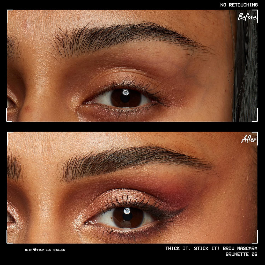 Thick It Stick It Thickening Brow Mascara, Eyebrow Gel - Brunette