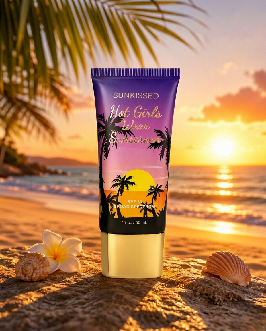 Hot Girls Wear Sunscreen