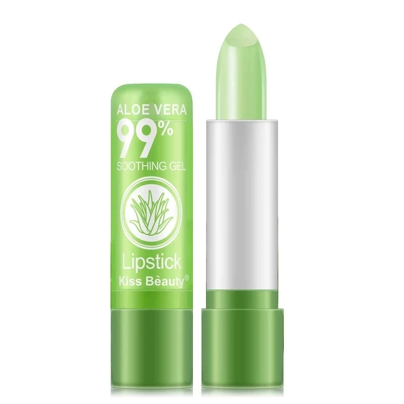 12Pc/Set 3.5G Color Changing Tinted Lip Balm Lipstick Aloe Vera Lipstick Moisturizing Long Lasting Lipsticks Lip Balm Wholesale