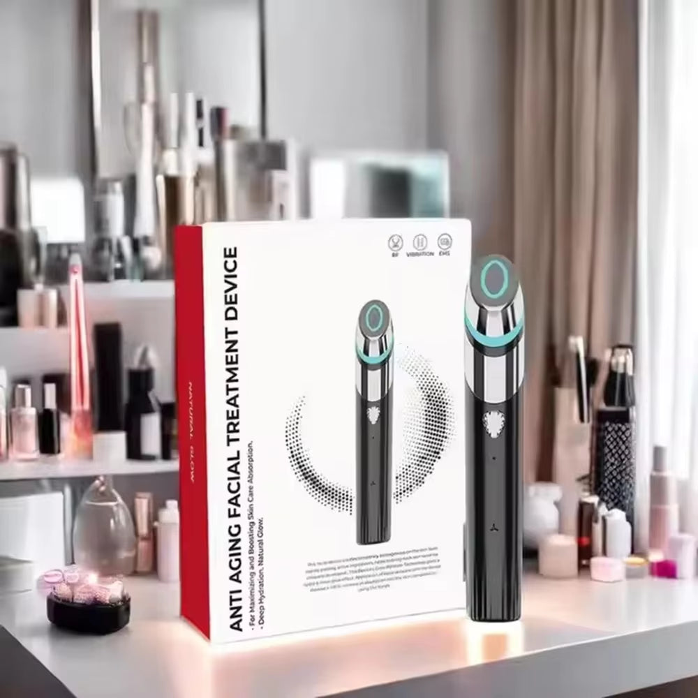 Age-R Booster H Skin Care Facial Home Beauty Device Facial Skin Care Tools anti Aging Microcurrent Lift Face Care Therapy