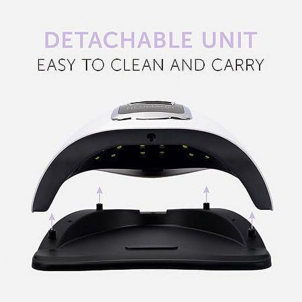Nail Dryer UV Light, 280W Quick Dry 66 LED Nail Lamp for Gel Nails - 4 Timer Settings
