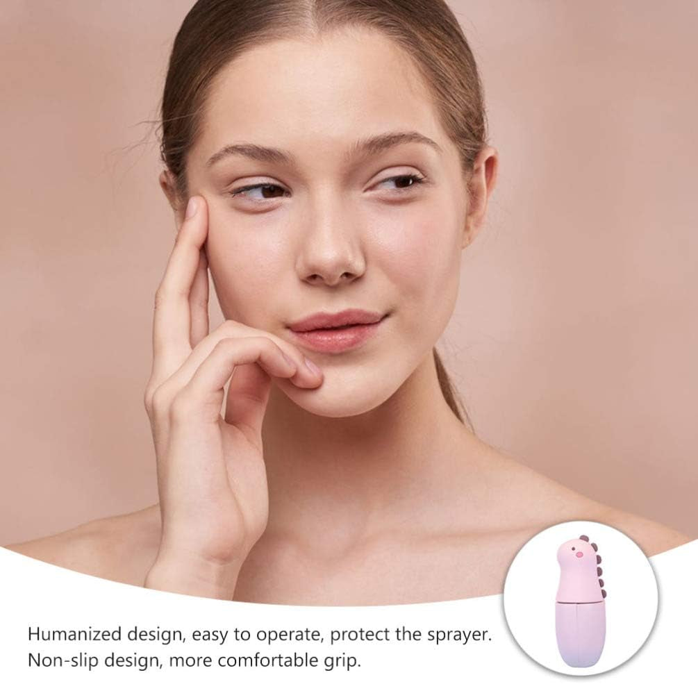 Mini Humidifier Facial Facial Mister Ionic Face Humidifier Cartoon Design Portable Handheld USB Charge Skin Moisturizing for Travel Portable