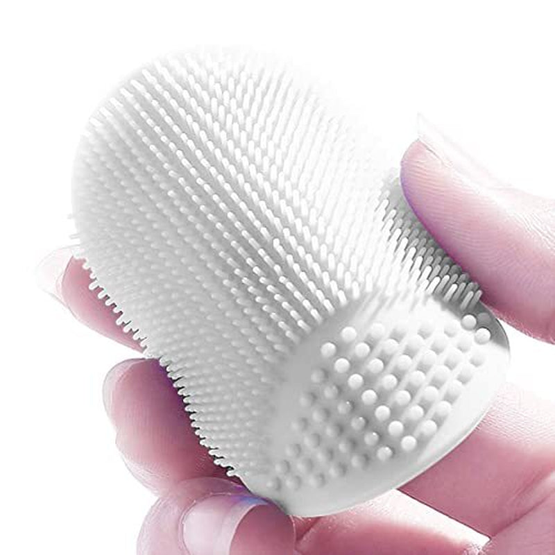 4 Pack Silicone Facial Cleansing Brush Face Exfoliator Blackhead Acne Pore Pad