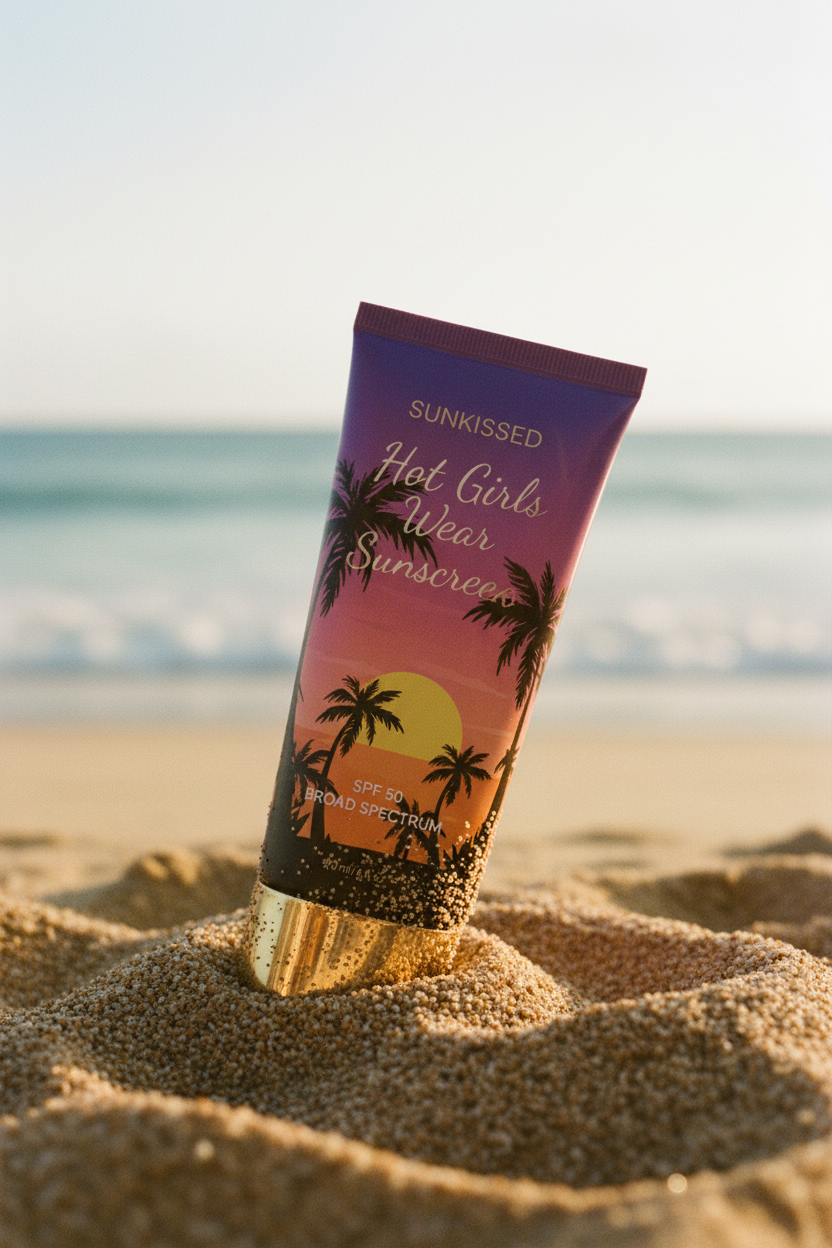 Hot Girls Wear Sunscreen – Beach Editorial